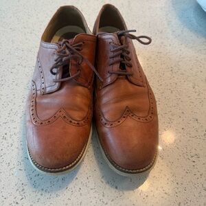 Cole Haan Brown Leather Oxfords